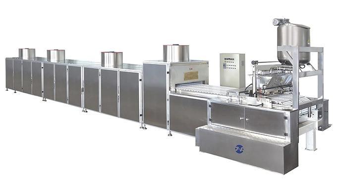 High Speed Toffee Candy Depositing Line Candy Processing Machine