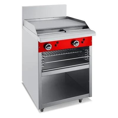 600mm Gas Griddle with Toaster