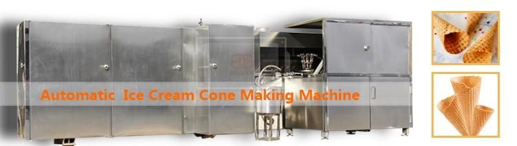 Industrial Waffle Cone Maker Commercial Ice Cream Cone Plant