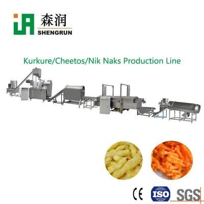 Rotary Head Corn Grits Cheetos Production Machine