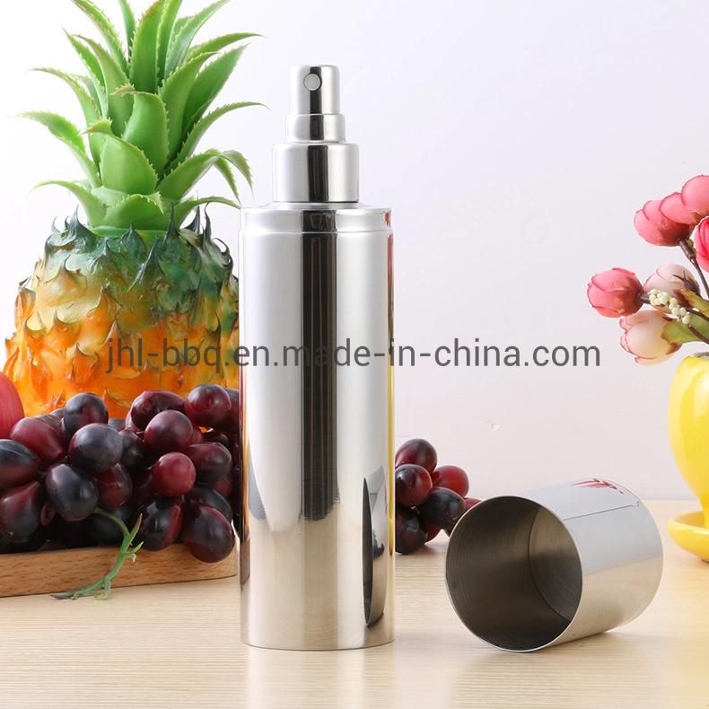 Stainless Steel 304 Oil Spray Vinegar Spray with PP Spray Mouth Oil Fog Spray Vinegar Fog Spray and Soy Sauce Spray