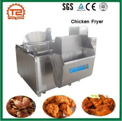 Automatic Chicken Frying Machine Continous Frying System Chicken Fryer