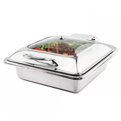 Rectangular Induction Chafer Chafing Dish- Luxury Series