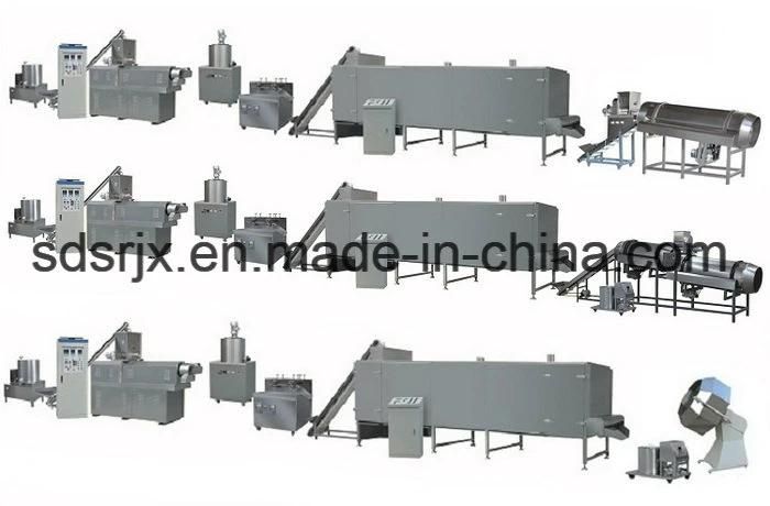 Puffed Core Filled Rice Snack Food Processing Line Machine