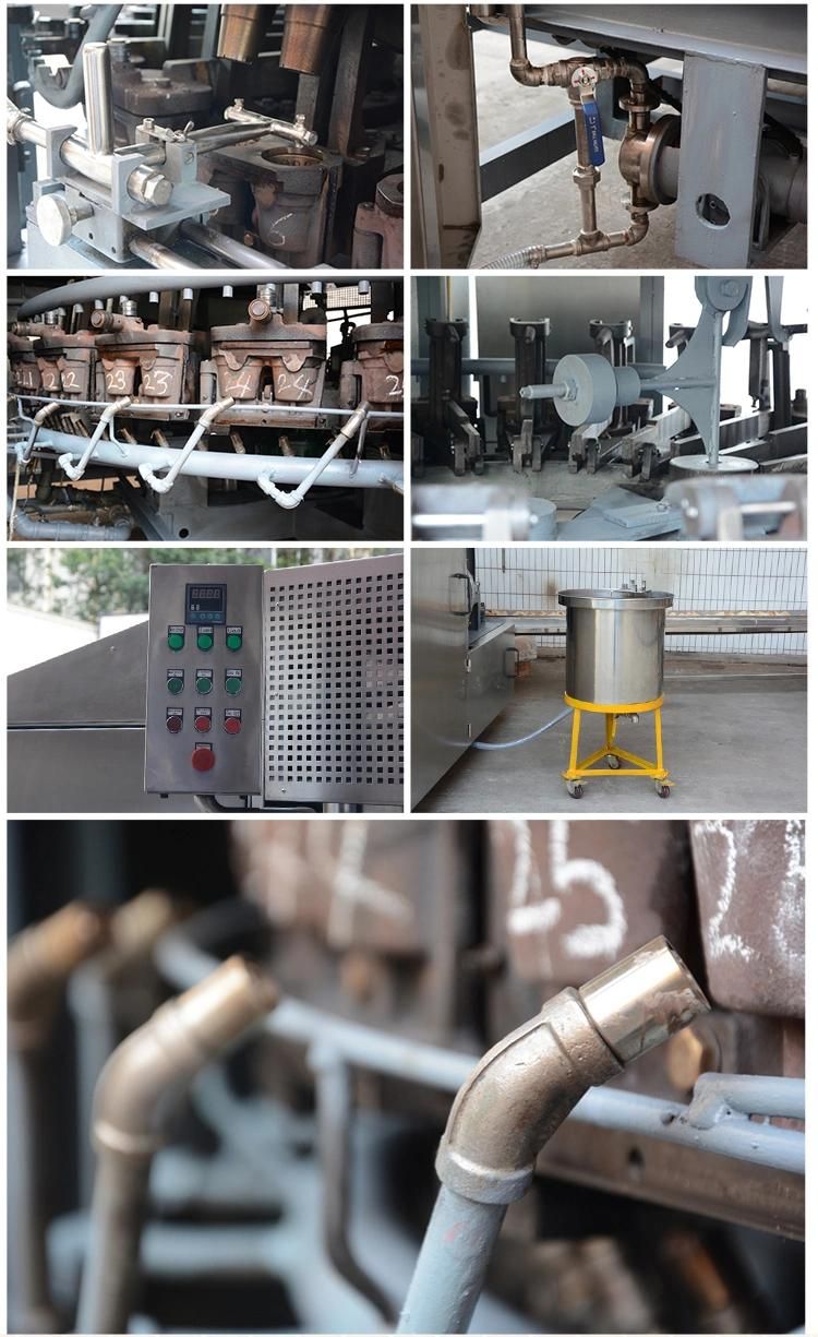 28 Mold 2 Cavity, Gas System Drive, Automatic Wafer Cylinder Production Line