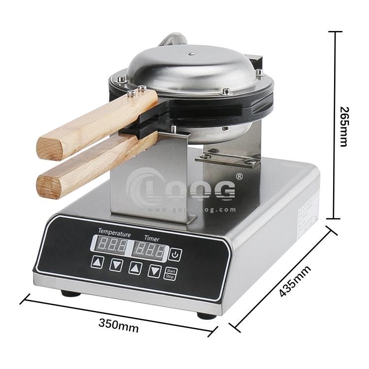 Professional Digital Electric Egg Waffle Machine Commercial Bubble Waffle Maker Suppliers (FY-6G-1) Wholesale Egg Waffle Maker Bubble Waffle Machine Factory