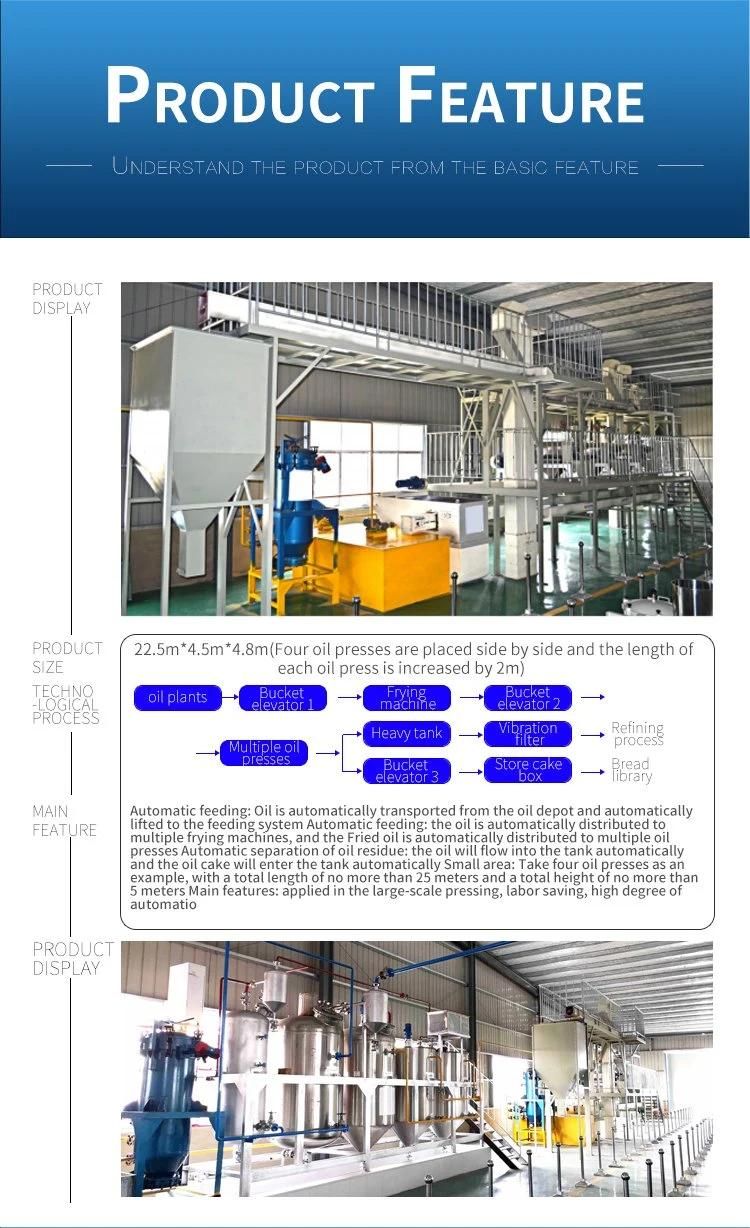 Complete Set Oil Press Machine for Oil Factory