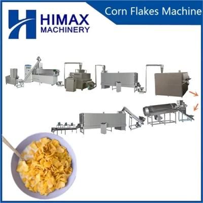 Automatic Corn Flakes Breakfast Cereals Making Machinery