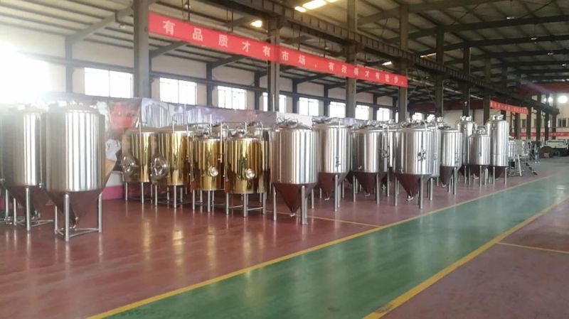 3000L 5000L Beer Brewing Equipment Brite Tank Storage Vessel
