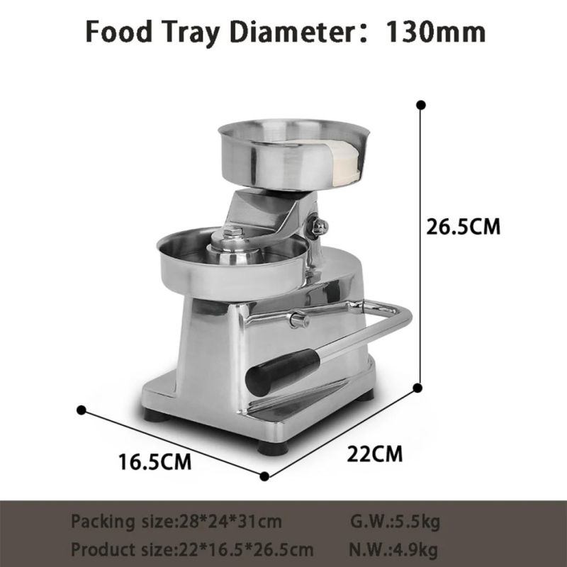 Commercial Burger Beef Forming Hamburger Making Chicken Meat Patty Machine