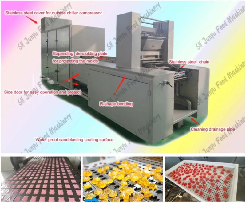 Fully Automatic Gummy/Soft/Jelly Candy Making Machine with High Quality