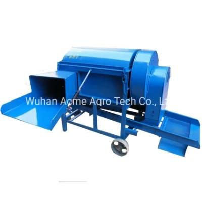 Diesel Engine Movable Wheat Millet Paddy Rice Thresher