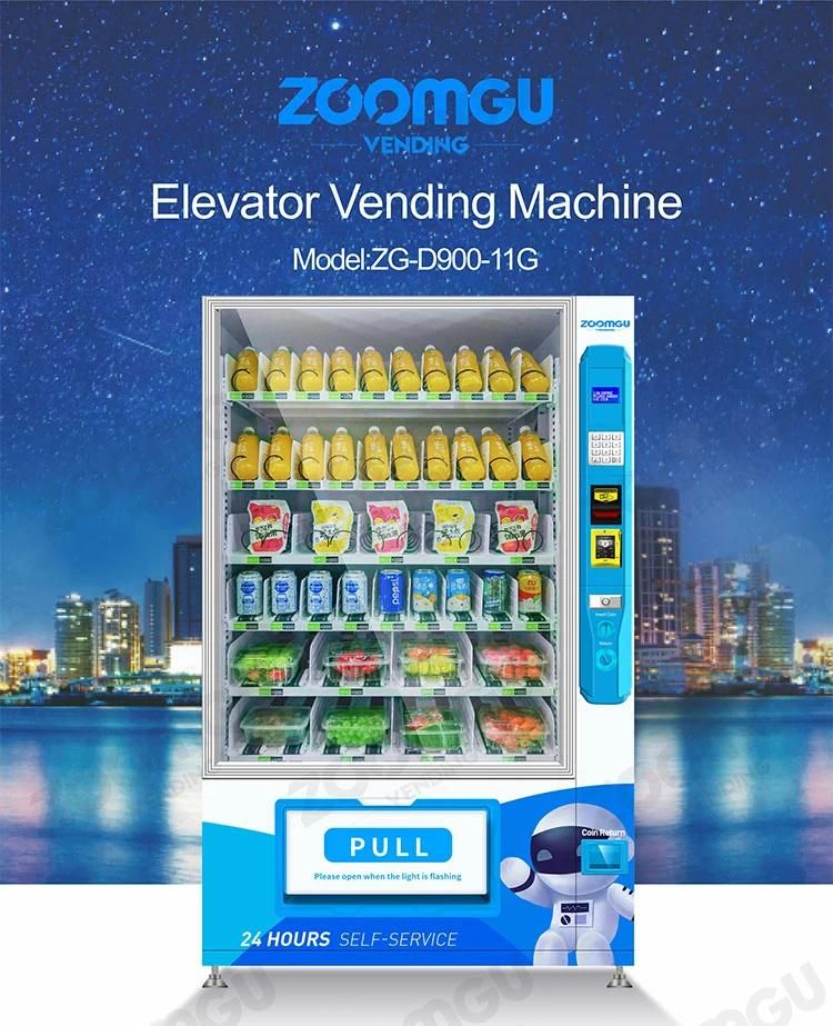 Zg Food Vending Machine with Conveyor Belt