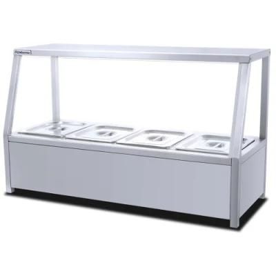 Commercial Standing Bain Marie Restaurant Equipment Bain Marie with Cover