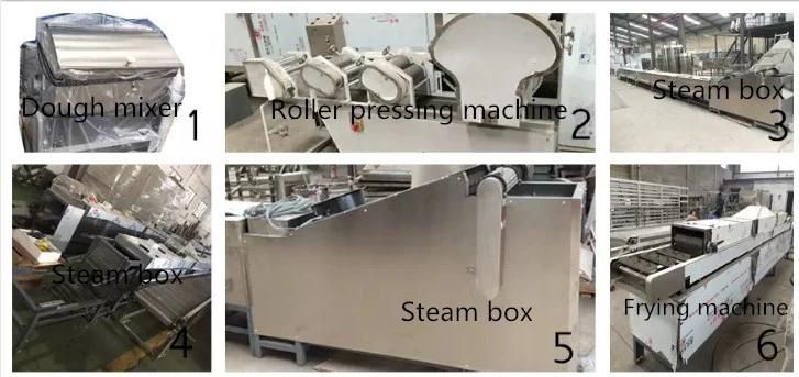 Mini Fried Instant Noodles Round Shape Production Line