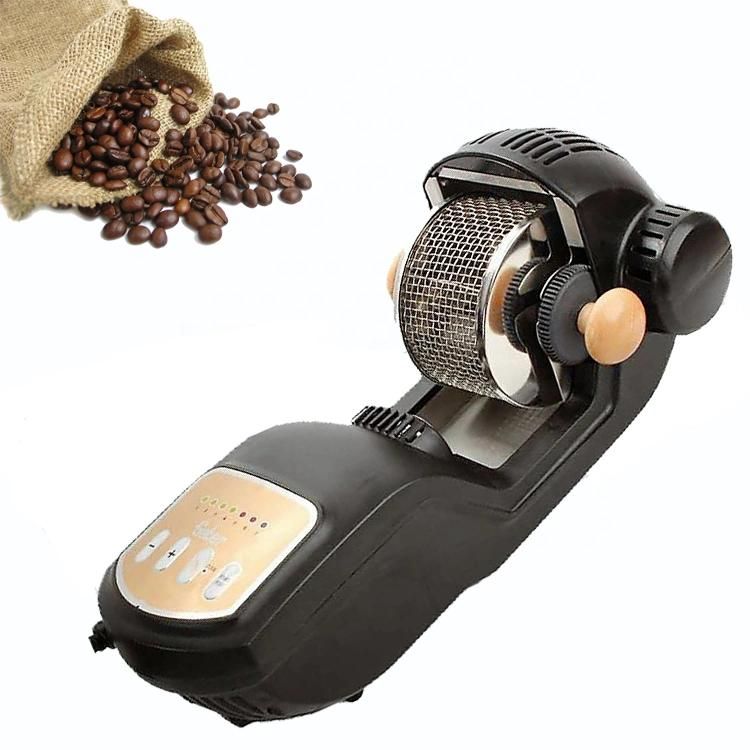 Small Home Use Soybean Roasting Machine Mini Multifunction Cashews Nut Baking Tool Coffee Bean Roaster Machine