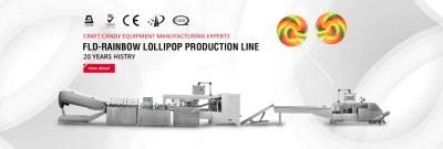 Fld-Rainbow Lollipop Production Line, Lollipop Machine, Lollipop Machine Line