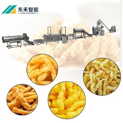 Kurkur Snack Food Machine Corn Curls Machine Kurkur Snack Food Production Line