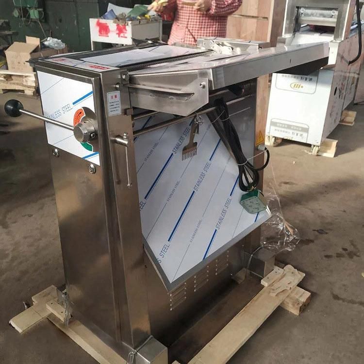 Commercial Pork Skin Removed Cutting Machine Pig Meat Peeling Machine