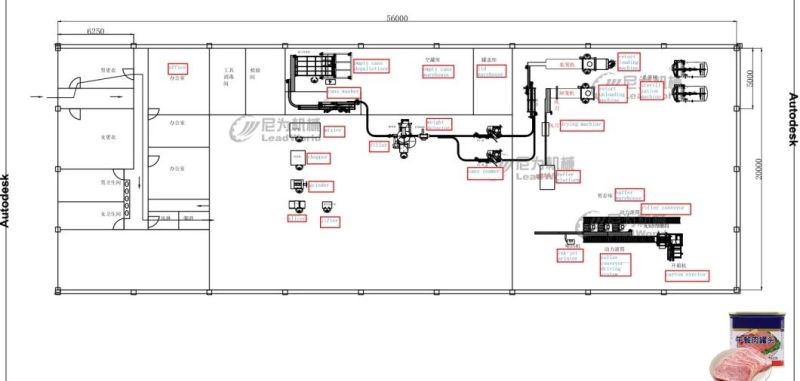 Automatic Chicken Rice Dinner Pet Canned Food Production Machine