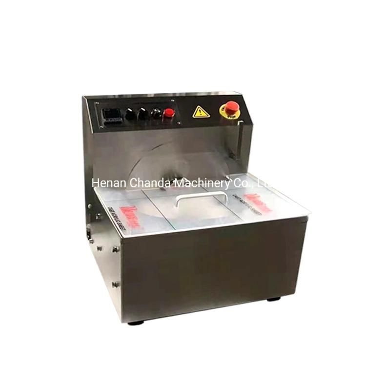 Mini 8kg Chocolate Melting Equipment Chocolate Continuous Tempering Machine