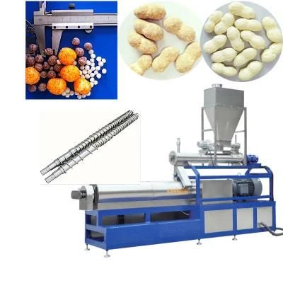 Automatic Corn Cereal Flakes Food Machines American Extrusion Snack Processing Line