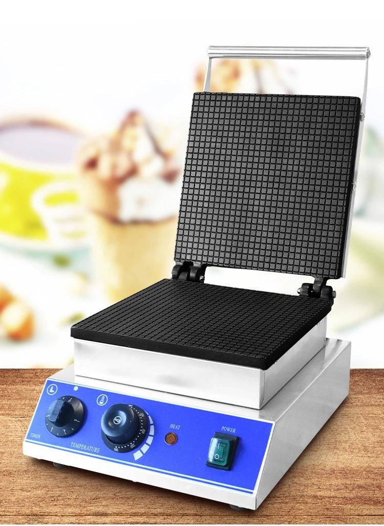 Commercial Square Cone Baker Ice Cream Machine Crispy Machine Egg Roll Machine