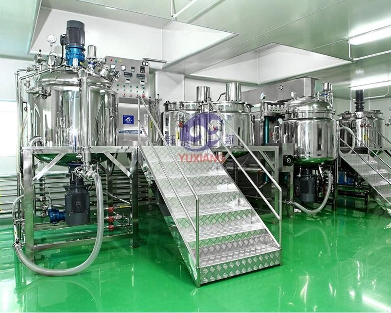 Mayonnaise Making Machine Emulsifying Homogenizing Mixer