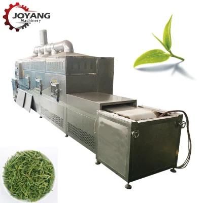 Green Tea Commercial Industrial Microwave Drying Fixing Machine