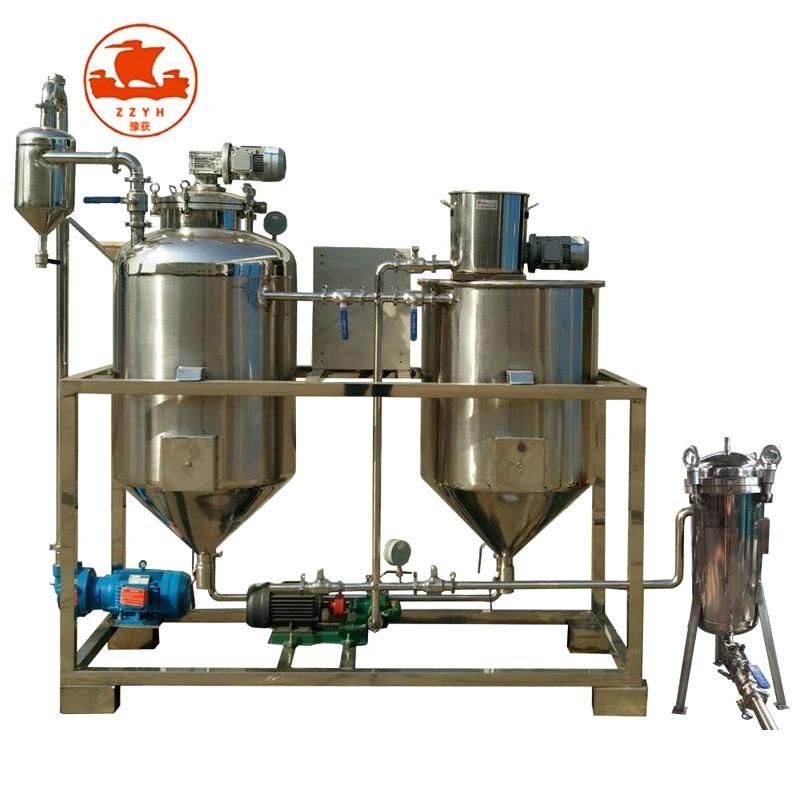 Small Capacity Scale Crude Oil Refinery Machine