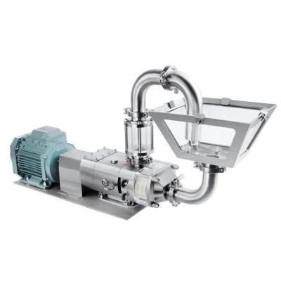 3A Certified Sanitary Twin Screw Pump for Food Beverage Personal Care &amp; Pharmaceutical ...