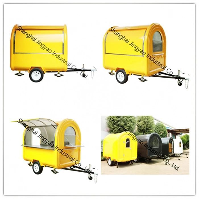 Stainless Steel Mobile Food Caravan