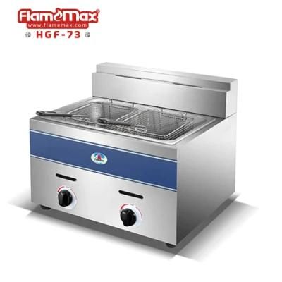 Ss Commercial Gas Deep Fryer (HGF-73)