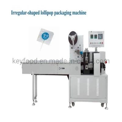 Stainless Steel Flat Lollipop Candy Packing Machine