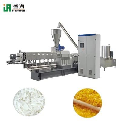 Fortified Rice Kernels Plant Manufacturer Artificial Rice Making Machine Plant