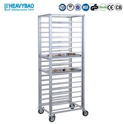 Heavybao OEM Aluminum Bread Bakery Trolley Cooling Rack Trolley