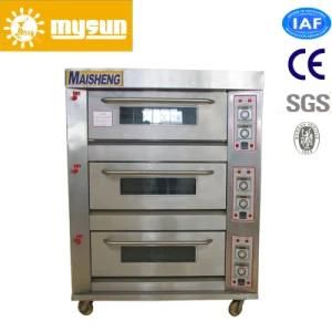 Electric Baking Ovens with 3 Chambers 6 Pans