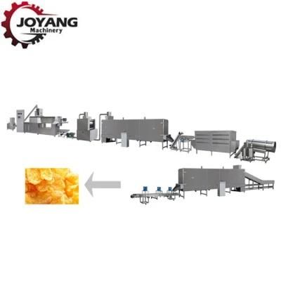 Corn Flakes Oat Cereal Flakes Extruder Breakfast Cereal Making Equipment