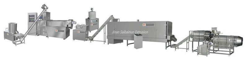 New Technology Cheese Balls Corn Puff Snacks Chips Making Machine Plant Pillow Core Filling Snacks Food Production Line