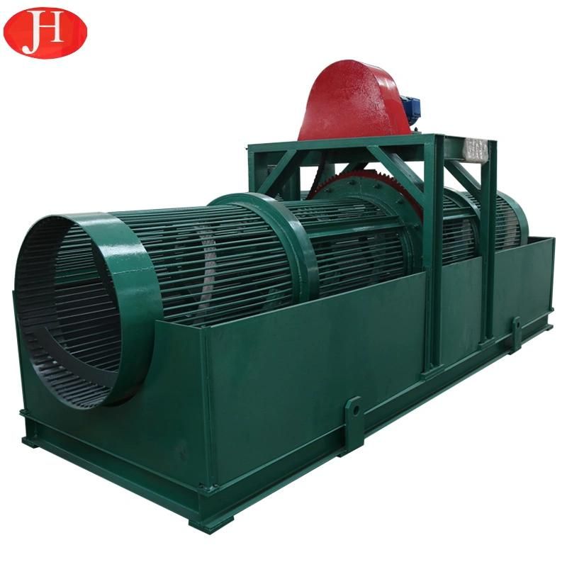 Garri Processing Plant 25t/H Cage Cleaning Machine Cassava Sand Remove Equipment