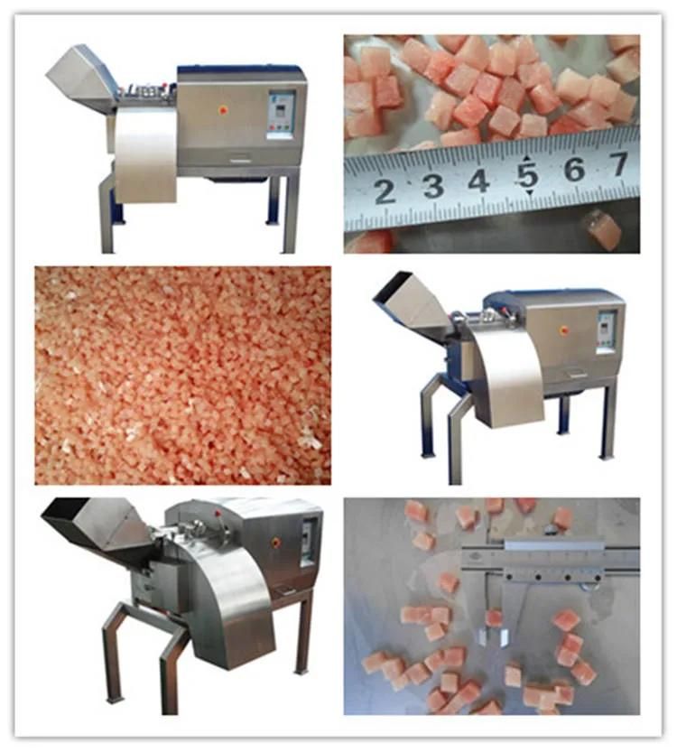 Chicken Breast Cube Dicing Machine for Food Factory