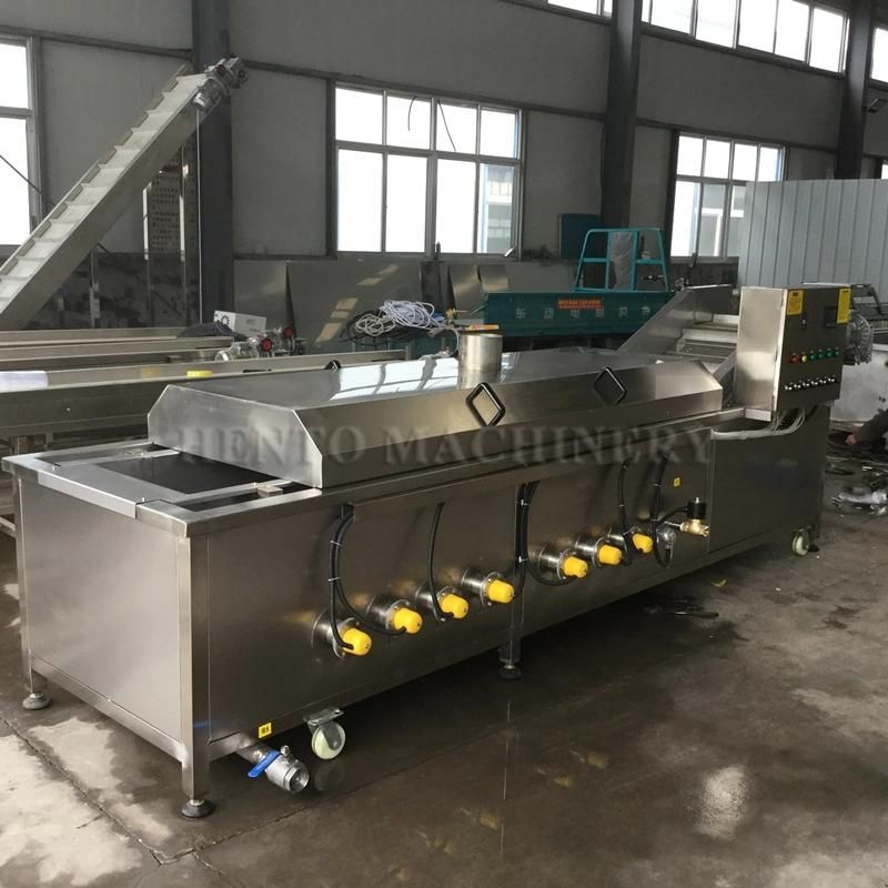 Automatic Blanching Machine for Pre-cooking Boiling / Chicken Claws Feet Blanching Machine / Vegetable Pomato Blanching Machine