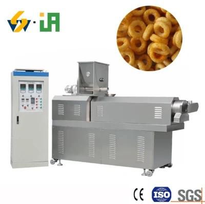 Cereal Puffed Food Popcorn Snacks Extruding Processing Machine Line