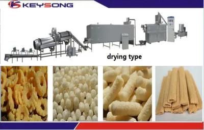 Puffed Corn Chips Snacks Food Making Machine Price