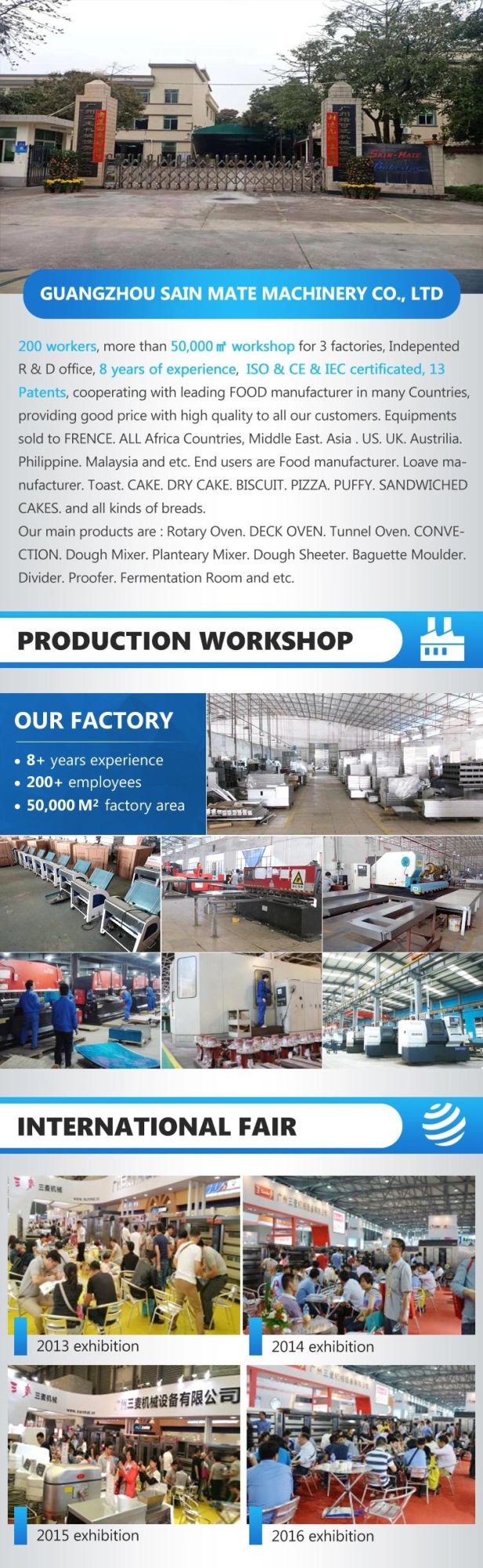 32"Gas Pizza Oven India Price of Bakery Machinery