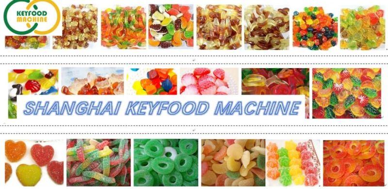 Fully-Automatic Fruit Jelly Candy Lollipop Hard Candy Production Line