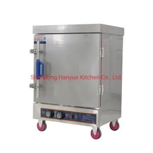 Stainless Steel 4 / 6 Plate Domestic Rice Steaming Equipment Steamer Rice