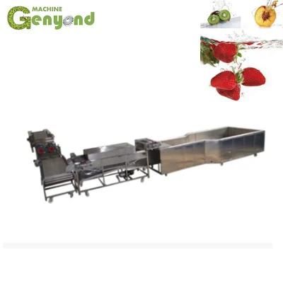 Fruit Washing Waxing Drying Grading Machine