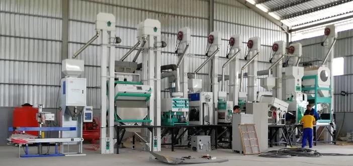 30 Tpd Combined Complete Rice Mill Sorting Destoner Sorter Processing Machine Price for Milling