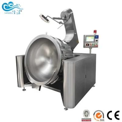 Industrial Large Capacity Planetary Mixing Type Sauce Data Paste Meat Cooking Machine ...